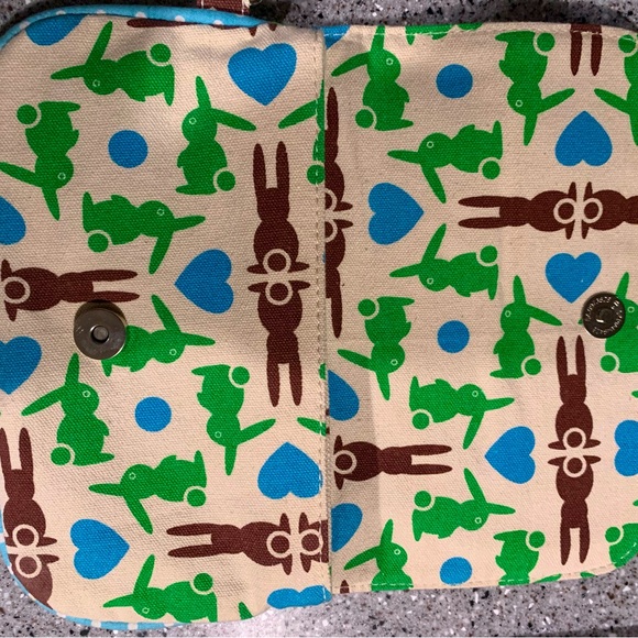 Bungalow 360 Bunny Rabbit Wristlet. New without tags. - Picture 3 of 4